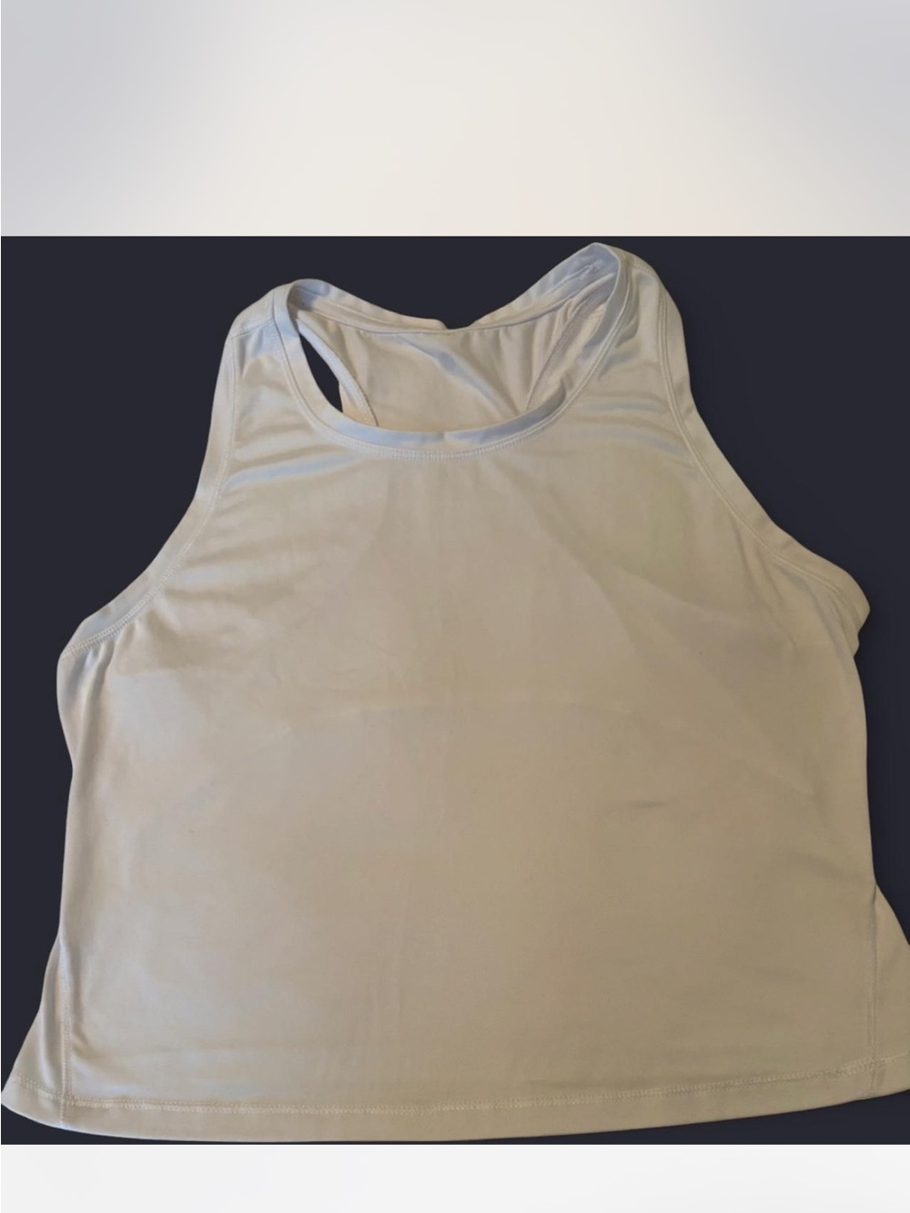 Women’s Sleeveless Tank Top - white